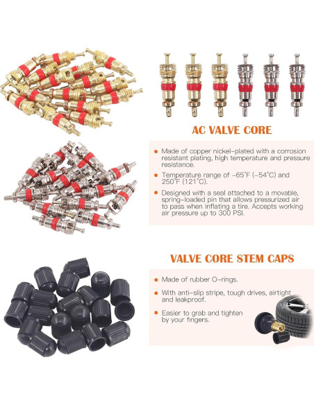 Kit de Reparación de Neumáticos 70 Piezas Rustark - Parche y Herramientas