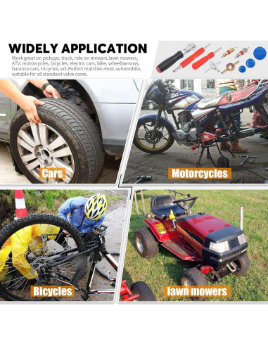 Kit de Reparación de Neumáticos 70 Piezas Rustark - Parche y Herramientas