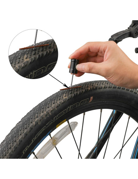 Kit de Reparación de Neumáticos Tubeless Oumers con 5 Tiras