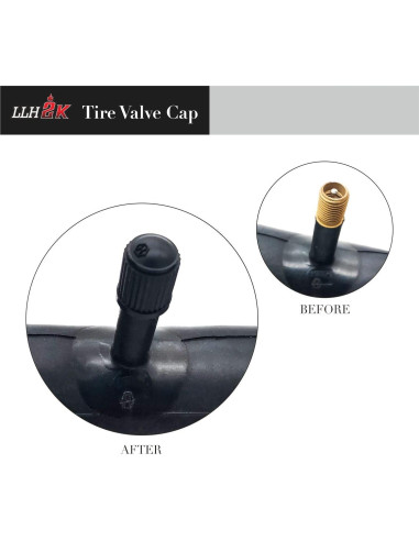 Tubo de bicicleta 16" LLH2K con kit de reparación y parches