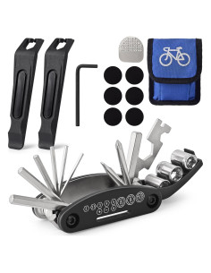 Kit de Herramientas para Bicicleta COTOUXKER 16 en 1 Compacto