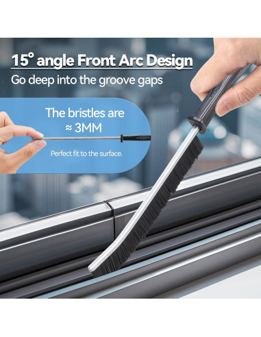 Juego de Cepillos de Limpieza DEPOVTE 13 Piezas Cerdas Duras