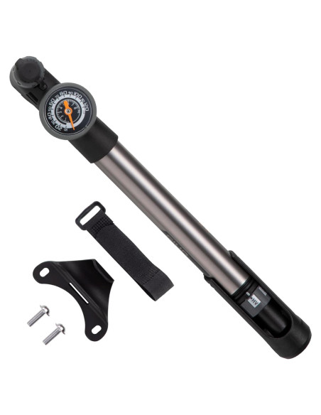 Bomba de Bicicleta GIYO GP-993 2 Etapas HP HV 120 PSI