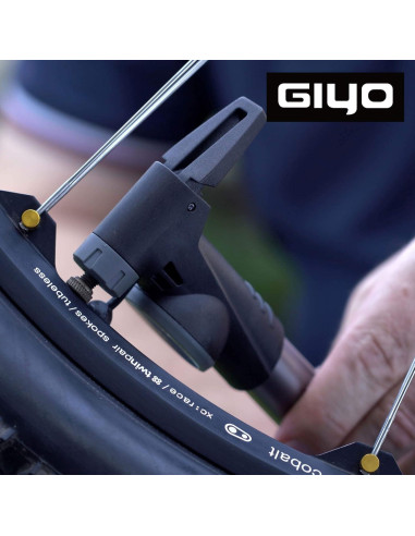 Bomba de Bicicleta GIYO GP-993 2 Etapas HP HV 120 PSI