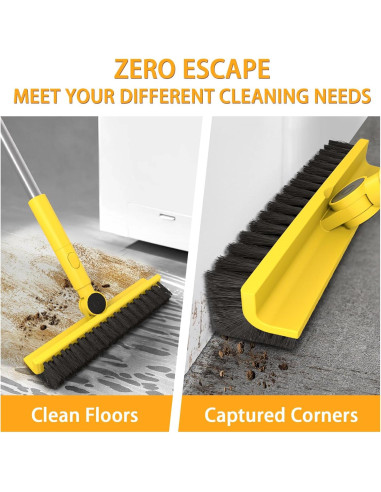 Cepillo de Lechada DYMOLL en V y Limpiaparabrisas 42.9 cm