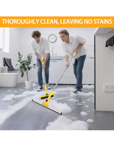 Cepillo de Lechada DYMOLL en V y Limpiaparabrisas 42.9 cm