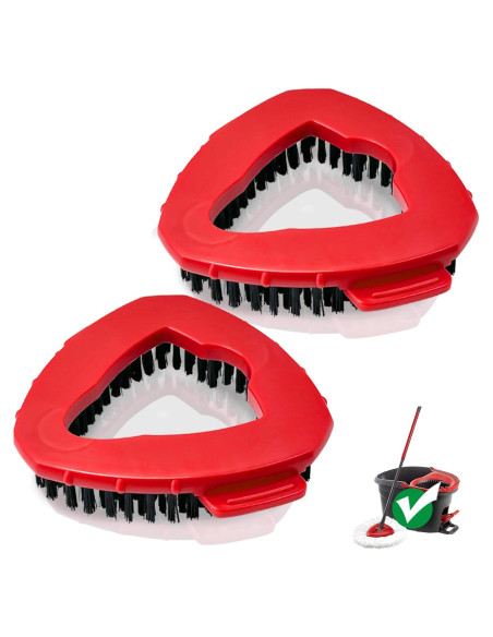 Cabezal de Repuesto para Cepillo de Fregar Puiuisoul 2 Paquetes