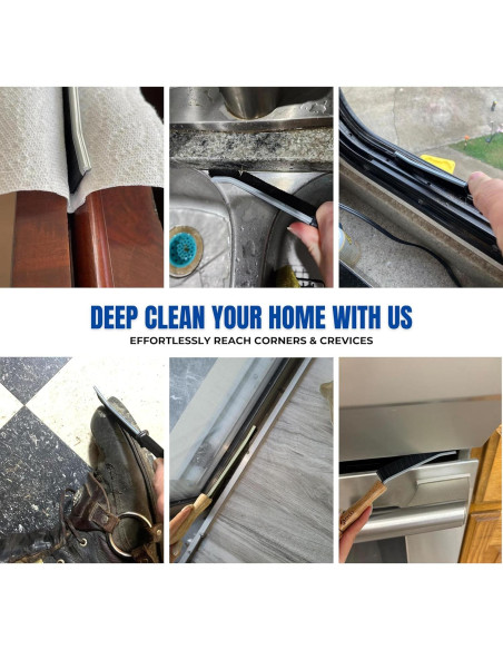 Cepillo de Limpieza de Ranuras VACEXT - 3 Unidades Cerdas Duras Cepillo de Limpieza de Ranuras VACEXT - 3 Unidades Cerdas Duras