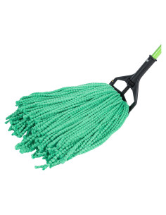 Cabezal de Mopa Húmeda Clean Tek 24 oz Microfibra Verde