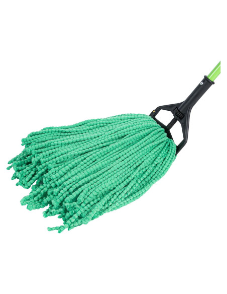 Cabezal de Mopa Húmeda Clean Tek 24 oz Microfibra Verde