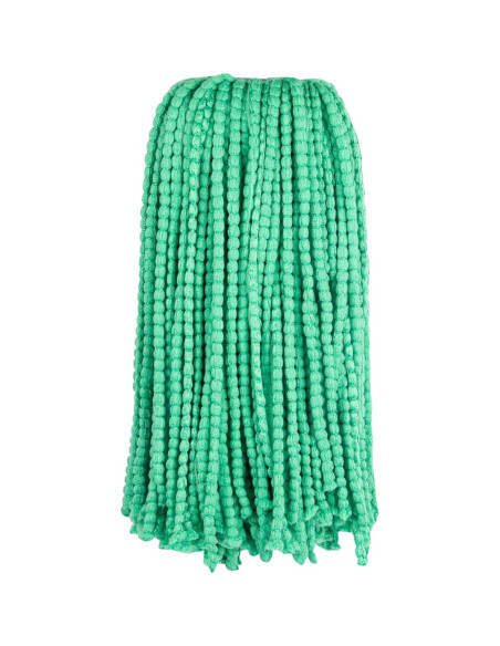 Cabezal de Mopa Húmeda Clean Tek 24 oz Microfibra Verde