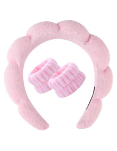 Conjunto Diadema y Muñequera Ravakeny para Cuidado de Piel