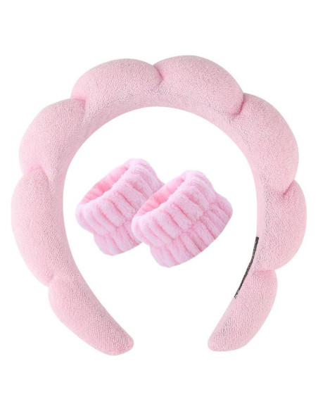 Conjunto Diadema y Muñequera Ravakeny para Cuidado de Piel