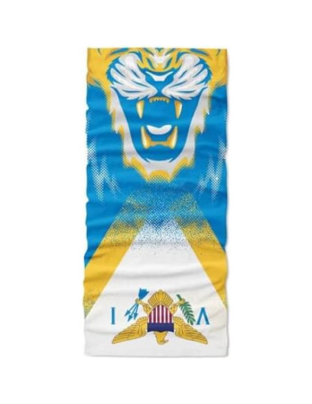 Máscara Balaclava Unisex Bandera Islas Vírgenes 100% Microfibra