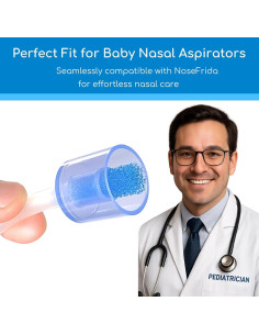 120 Filtros Desechables para Aspirador Nasal NoseFrida - Higiénicos 2