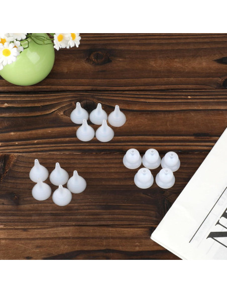 15 Puntas de Repuesto Silicona Aspirador Nasal Bebés