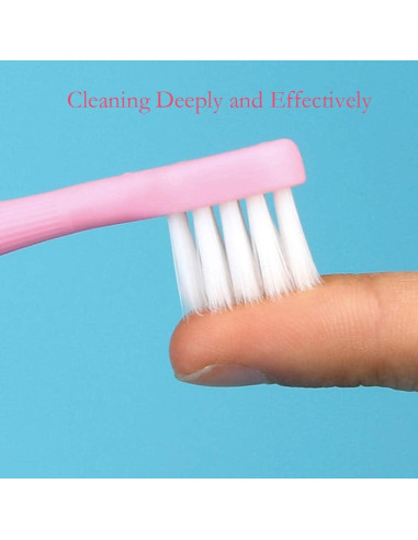 6 Cepillos de Dientes para Niños Newrichbee Diseño Hongo