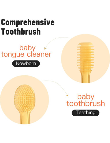Cepillo de Dientes para Bebés Phanpy + Limpiador de Lengua