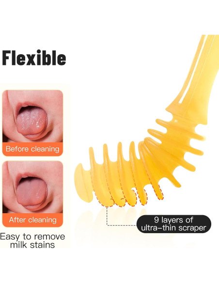 Cepillo de Dientes para Bebés Phanpy + Limpiador de Lengua