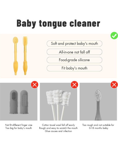 Cepillo de Dientes para Bebés Phanpy + Limpiador de Lengua