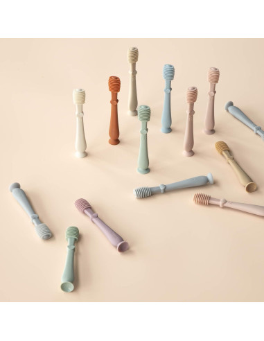 Limpiador Oral para Bebés Moonkie - Kit 2 Piezas Azul/Menta