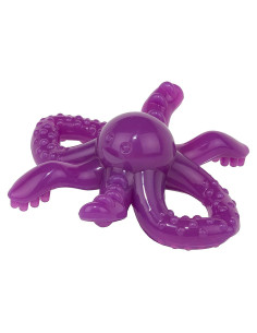 Cepillo de Dientes Pulpo Banana Bebé - Silicona 100% para Bebés