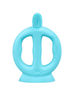 Cepillo de Dientes de Aprendizaje Green Sprouts Aqua 100% Silicona