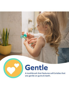 Cepillo de Dientes Suave para Niños Dr. Talbot Elefante 6+ Meses 2