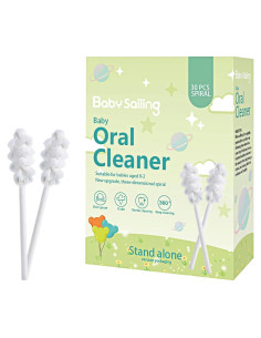 30 Limpiadores de Lengua para Bebés Foily - Cuidado Oral Suave