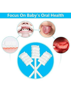 Limpiadores de Lengua para Bebés Babycolor - 100 Piezas Desechables 2