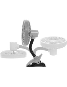 Ventilador Clip-On Deluxe EZY-Fit Dreambaby Negro Portátil 2