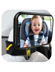 Espejo para Bebé TAZENI BBJ-09 Ajuste Fijo 360 Antichoque