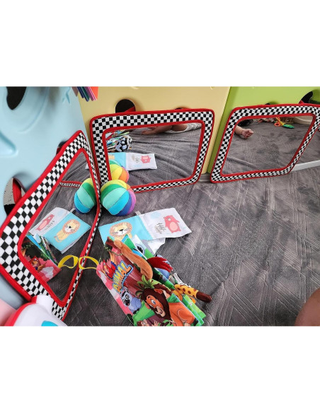 Espejo Reversible para Cuna Genius Baby Toys - 36.83x25.4 cm