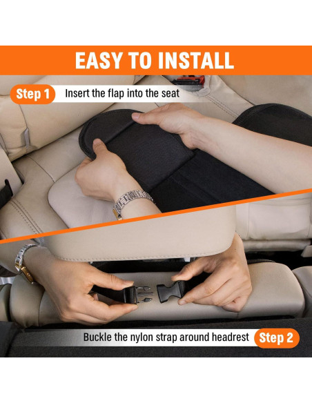 Protector de Asiento de Coche JOYSKY Y04 Impermeable 2 Pack