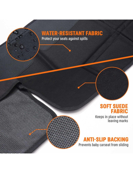Protector de Asiento de Coche JOYSKY Y04 Impermeable 2 Pack