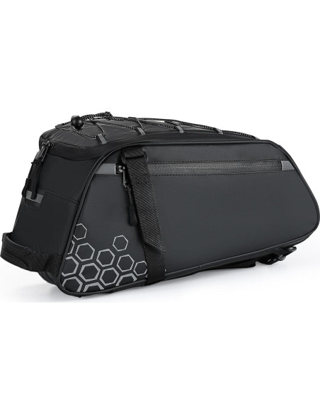 Bolsa de Maletero KEMIMOTO 13L Resistente al Agua para Bicicleta