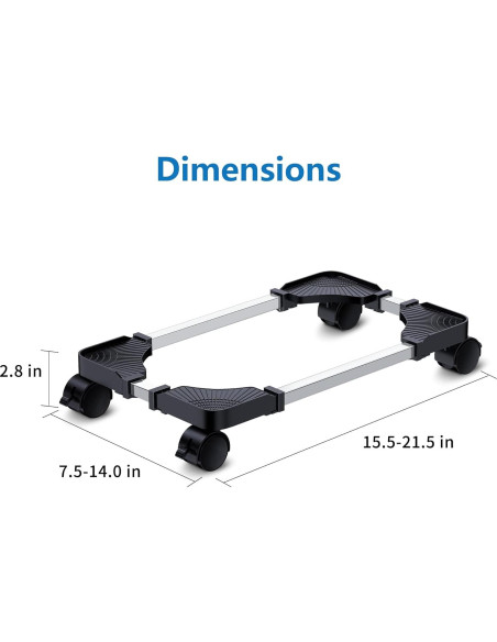 Soporte Ajustable para Torre de Computadora LABOBOLE 40x19 cm