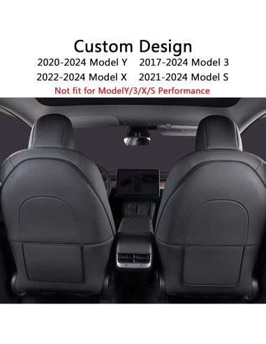 Protector de Asiento Trasero Arcoche para Tesla Model 3 Y S X - Impermeable y Resistente
