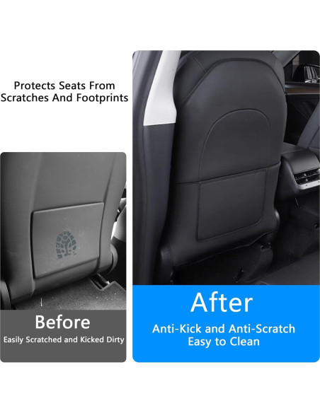 Protector de Asiento Trasero Arcoche para Tesla Model 3 Y S X - Impermeable y Resistente