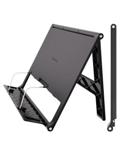 Soporte de Libro Ajustable Readaeer Negro para Libros Gruesos