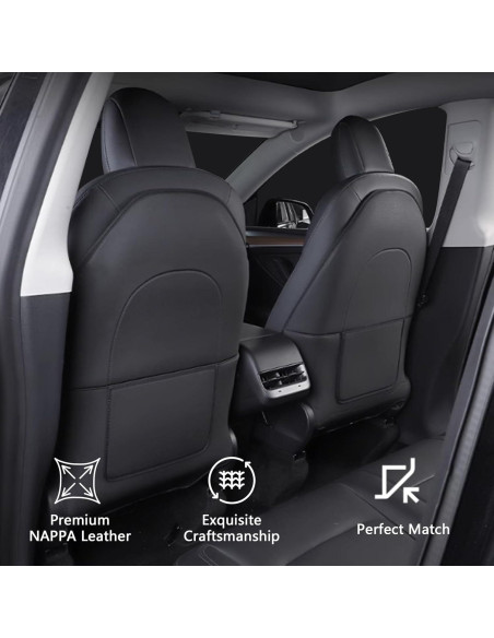 Protector de Asiento Trasero Arcoche para Tesla Model 3 Y S X - Impermeable y Resistente