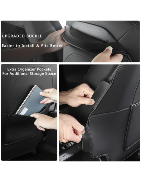 Protector de Asiento Trasero Arcoche para Tesla Model 3 Y S X - Impermeable y Resistente