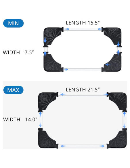 Soporte Ajustable para Torre de Computadora LABOBOLE 40x19 cm
