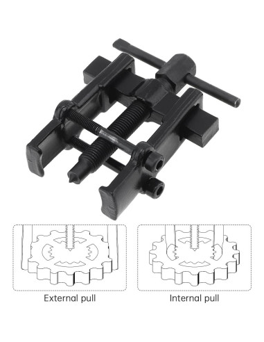 Extractor de Engranajes 2 Mandíbulas OriGlam Ajustable 5 cm