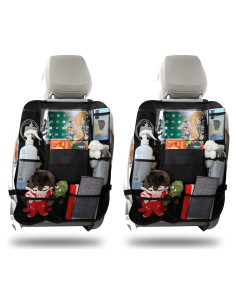 Organizador de Asiento Trasero de Coche Stymart 2Pcs 9 Bolsillos