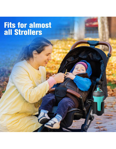 Soporte para Tazas TSAKBAM TB-017 Ajustable 360 Negro