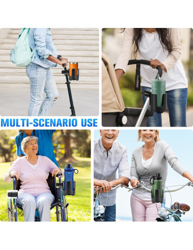 Soporte para Tazas TSAKBAM TB-017 Ajustable 360 Negro