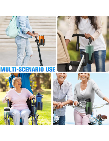 Soporte para Tazas TSAKBAM TB-017 Ajustable 360 Negro