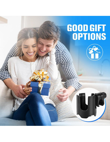 Soporte para Tazas TSAKBAM TB-017 Ajustable 360 Negro