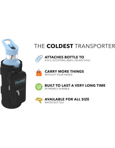 Soporte Universal para Botellas The Coldest Water Negro 2